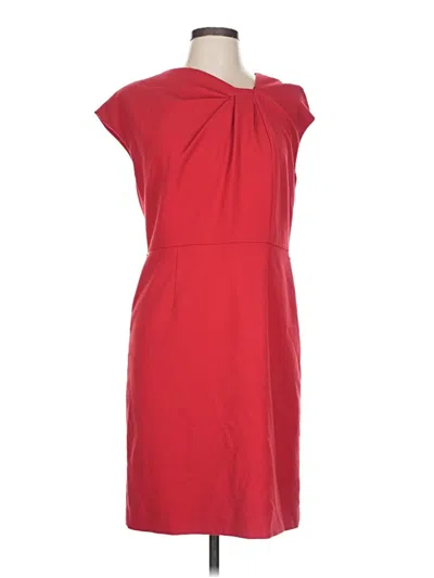 Pre-owned Liz Claiborne Casual Dress In Red