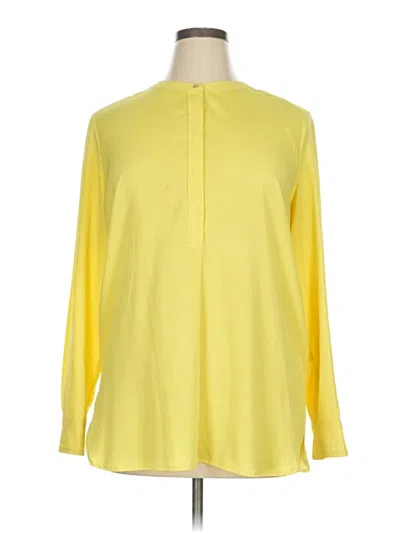 Pre-owned Liz Claiborne Casual Dress In Yellow