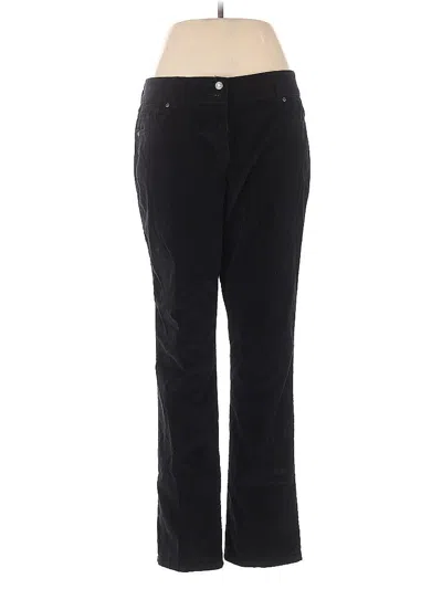 Pre-owned Liz Claiborne Casual Pants In Black