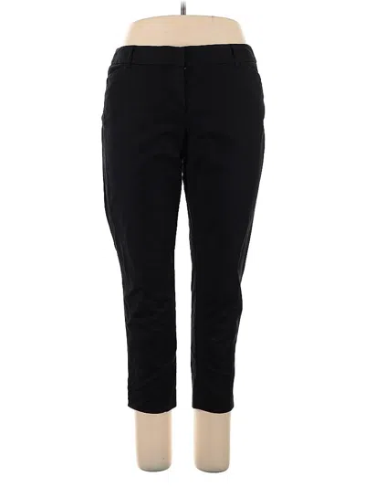 Pre-owned Liz Claiborne Casual Pants In Black