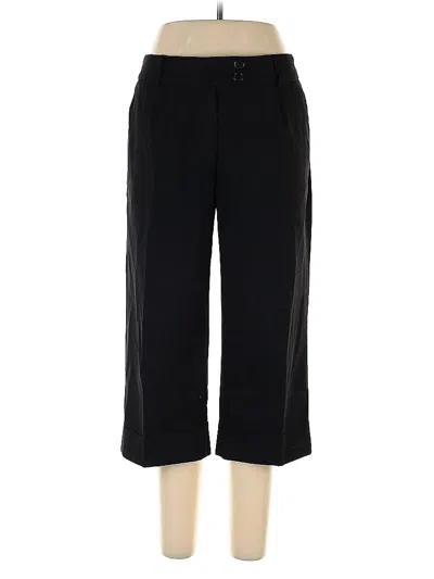 Pre-owned Liz Claiborne Casual Pants In Black