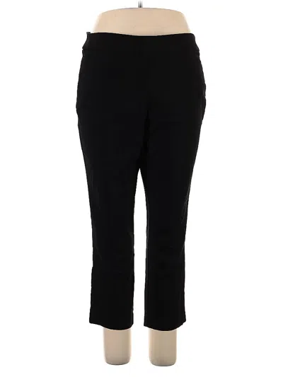 Pre-owned Liz Claiborne Casual Pants In Black