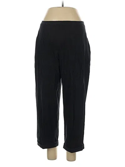 Pre-owned Liz Claiborne Casual Pants In Black