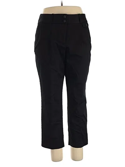 Pre-owned Liz Claiborne Casual Pants In Black