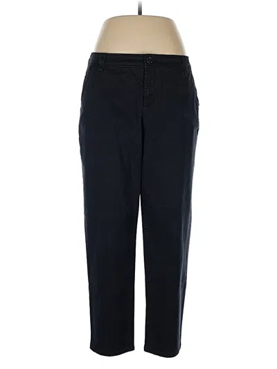 Pre-owned Liz Claiborne Casual Pants In Black