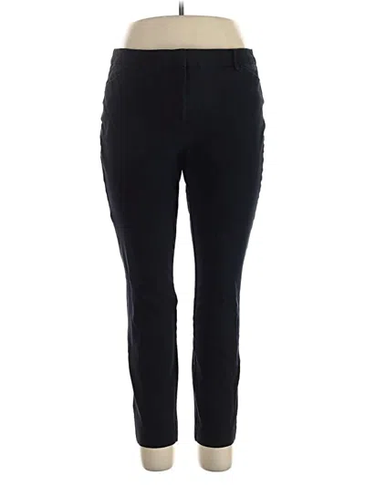 Pre-owned Liz Claiborne Casual Pants In Black