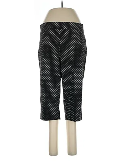 Pre-owned Liz Claiborne Casual Pants In Black