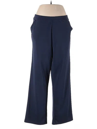 Pre-owned Liz Claiborne Casual Pants In Blue