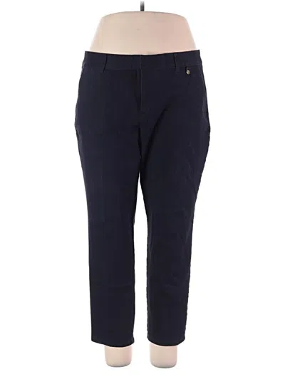 Pre-owned Liz Claiborne Casual Pants In Blue