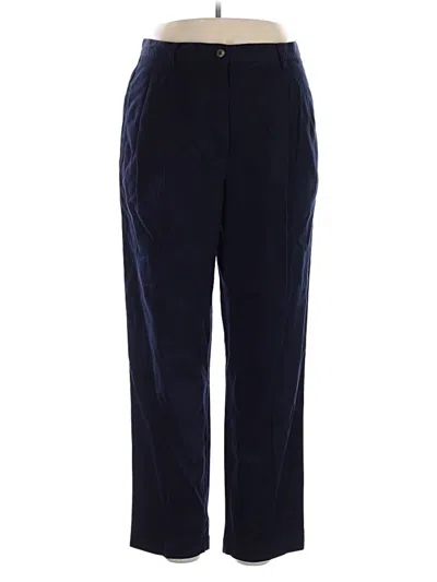 Pre-owned Liz Claiborne Casual Pants In Blue