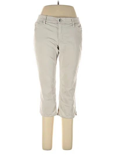 Pre-owned Liz Claiborne Casual Pants In Brown