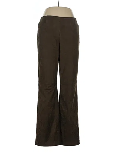 Pre-owned Liz Claiborne Casual Pants In Brown