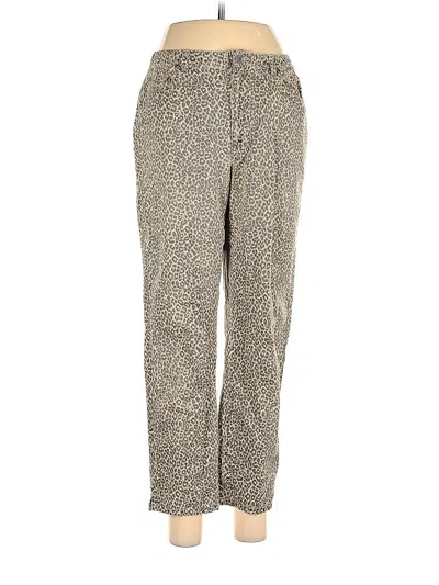 Pre-owned Liz Claiborne Casual Pants In Gold