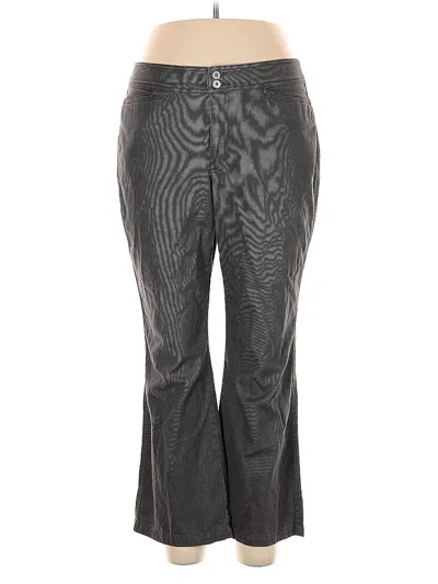 Pre-owned Liz Claiborne Casual Pants In Gray