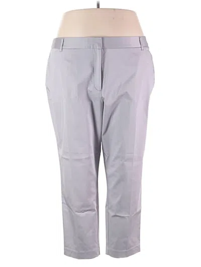 Pre-owned Liz Claiborne Casual Pants In Gray