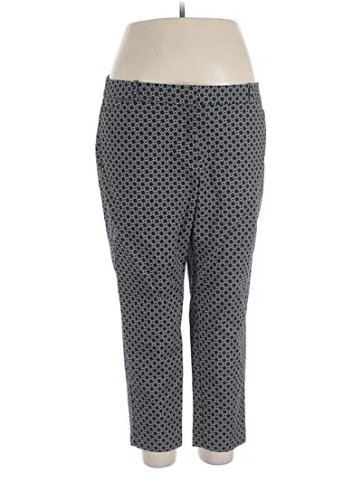 Pre-owned Liz Claiborne Casual Pants In Gray