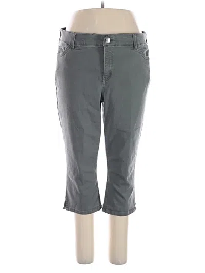 Pre-owned Liz Claiborne Casual Pants In Gray