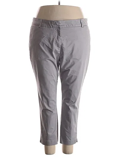 Pre-owned Liz Claiborne Casual Pants In Gray