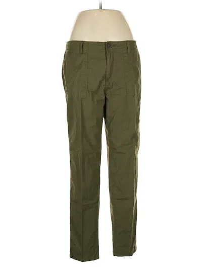 Pre-owned Liz Claiborne Casual Pants In Green
