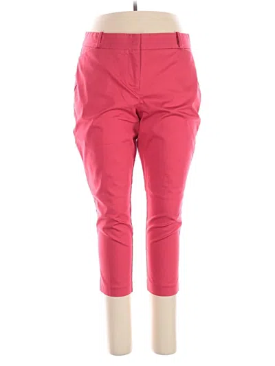 Pre-owned Liz Claiborne Casual Pants In Pink