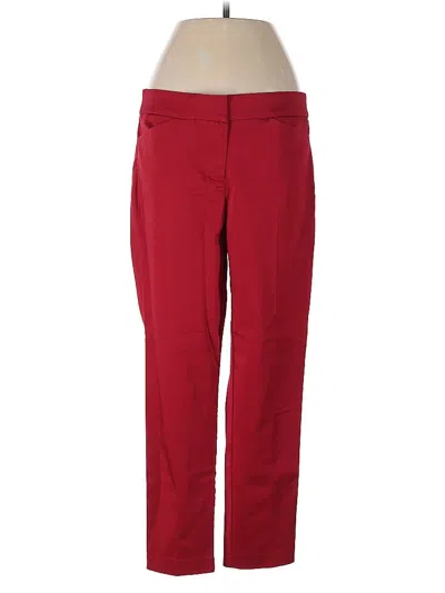Pre-owned Liz Claiborne Casual Pants In Red