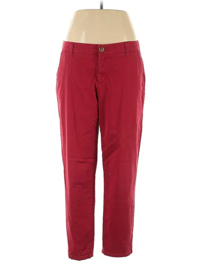 Pre-owned Liz Claiborne Casual Pants In Red