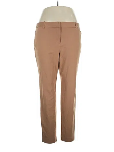 Pre-owned Liz Claiborne Casual Pants In Tan