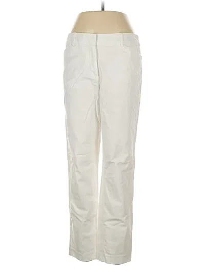 Pre-owned Liz Claiborne Casual Pants In White