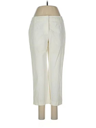 Pre-owned Liz Claiborne Casual Pants In White