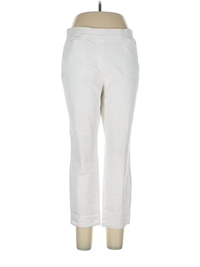 Pre-owned Liz Claiborne Casual Pants In White
