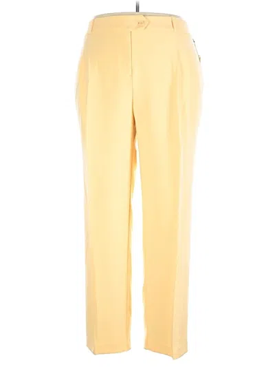 Liz Claiborne Casual Pants In Yellow