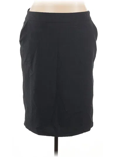 Pre-owned Liz Claiborne Casual Skirt In Black