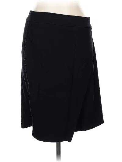 Pre-owned Liz Claiborne Casual Skirt In Black