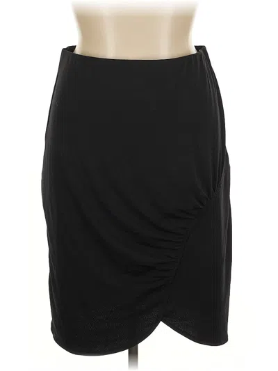 Pre-owned Liz Claiborne Casual Skirt In Black