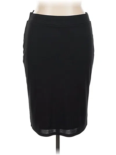 Pre-owned Liz Claiborne Casual Skirt In Black
