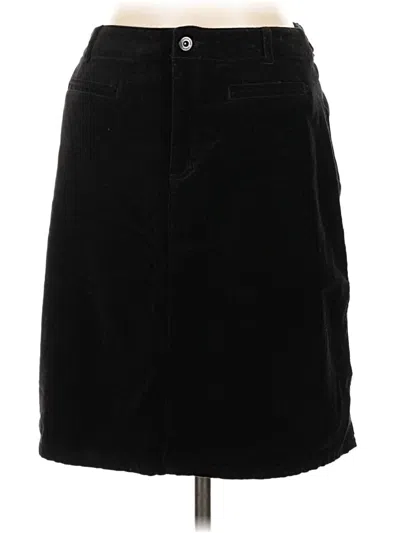 Pre-owned Liz Claiborne Casual Skirt In Black