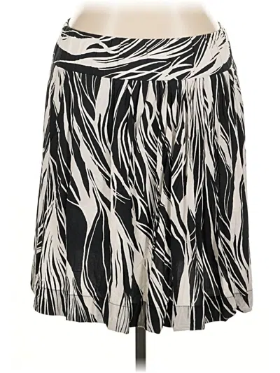 Pre-owned Liz Claiborne Casual Skirt In Black