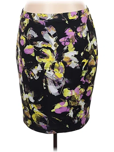 Pre-owned Liz Claiborne Casual Skirt In Black