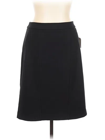 Pre-owned Liz Claiborne Casual Skirt In Black