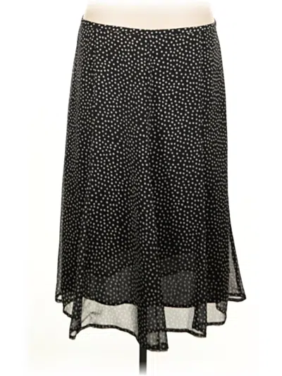 Pre-owned Liz Claiborne Casual Skirt In Black