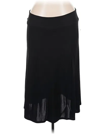 Liz Claiborne Casual Skirt In Black
