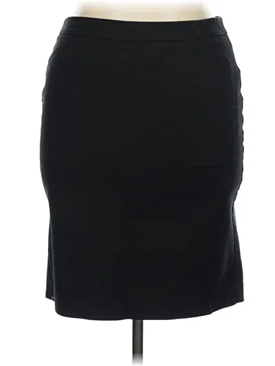 Pre-owned Liz Claiborne Casual Skirt In Black