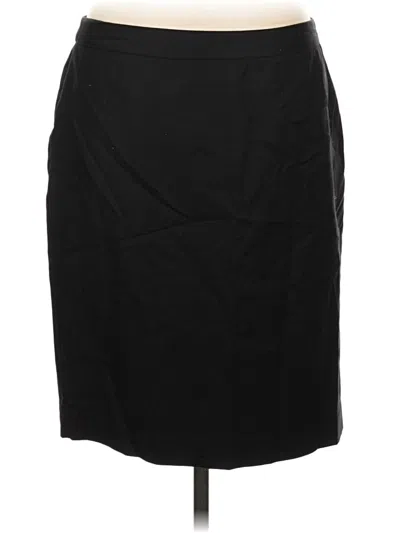 Pre-owned Liz Claiborne Casual Skirt In Black