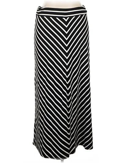Pre-owned Liz Claiborne Casual Skirt In Black
