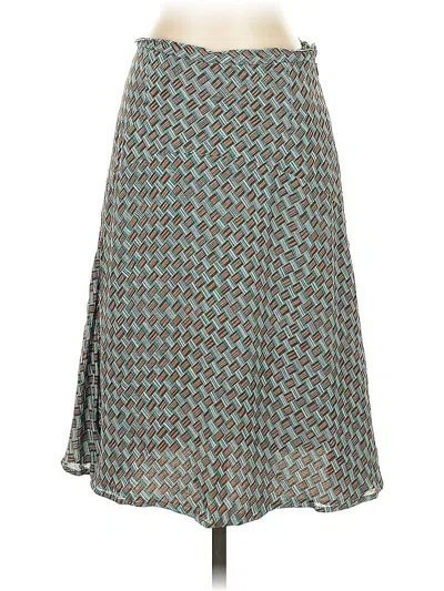 Pre-owned Liz Claiborne Casual Skirt In Blue
