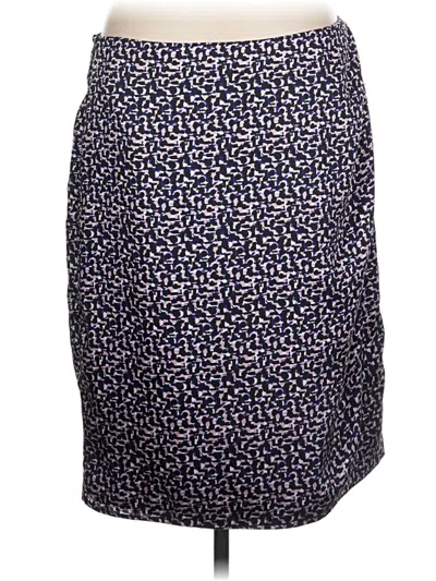 Pre-owned Liz Claiborne Casual Skirt In Blue
