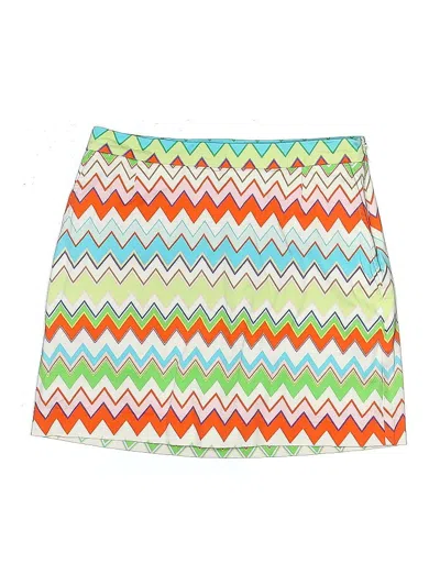 Pre-owned Liz Claiborne Casual Skirt In Green