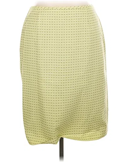 Pre-owned Liz Claiborne Casual Skirt In Green