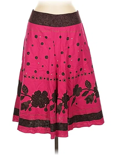 Pre-owned Liz Claiborne Casual Skirt In Pink
