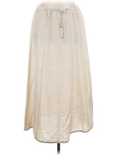 Pre-owned Liz Claiborne Casual Skirt In Tan